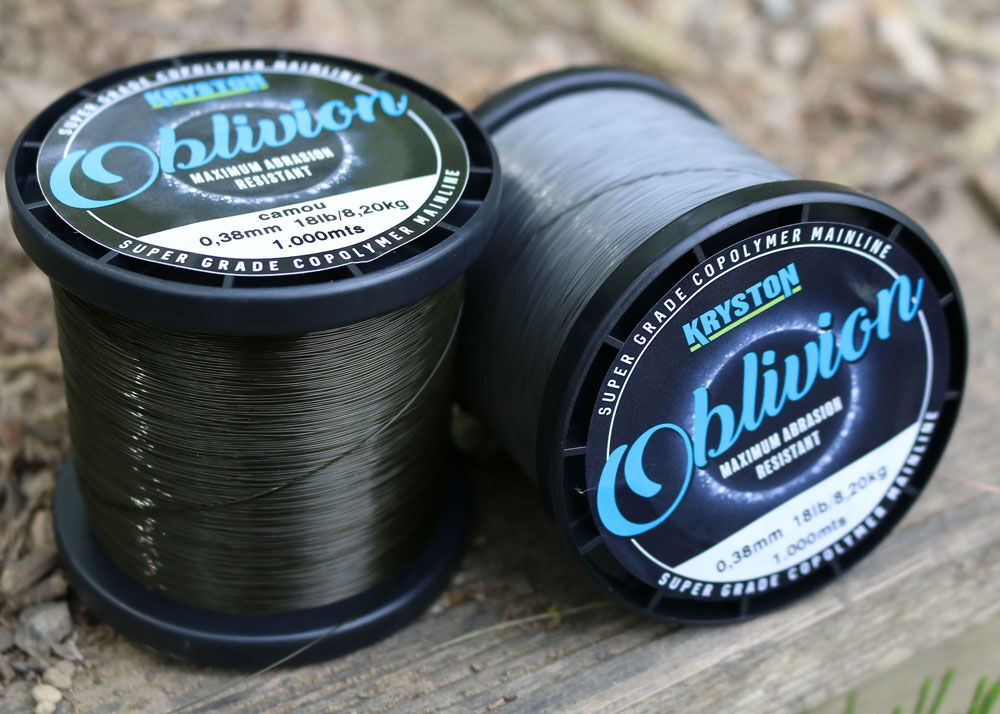 Żyłka Kryston Oblivion Dark Silt 1000m/0,32mm