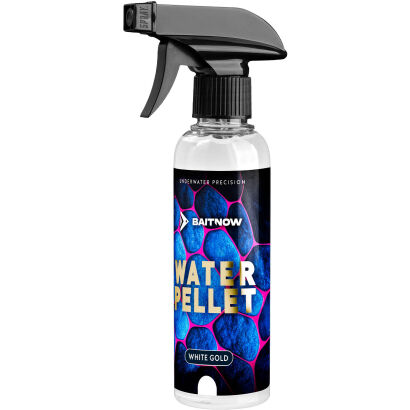 Liquid BaitNow Method Feeder Water Pellet White Gold 250ml