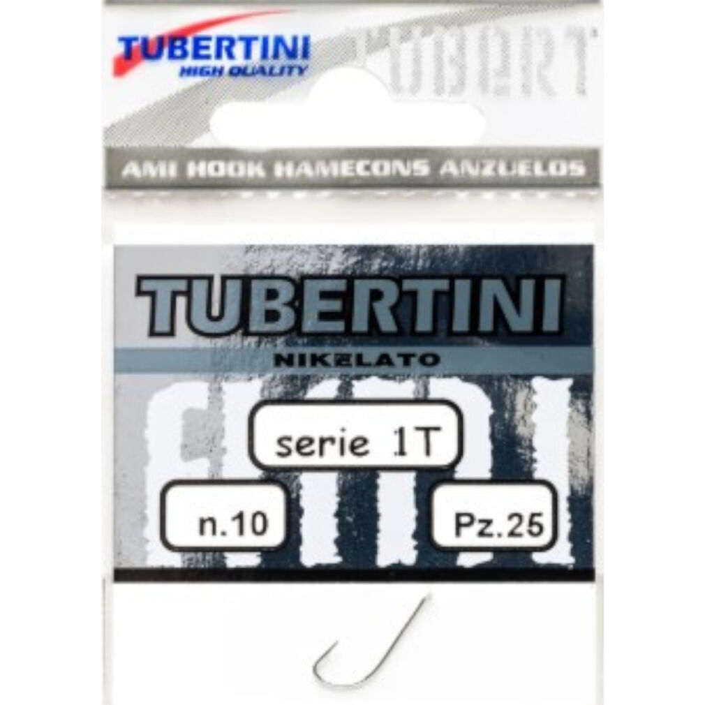 Haczyki Tubertini Serie 1T Nickel Barbed - 22 (25 szt.)
