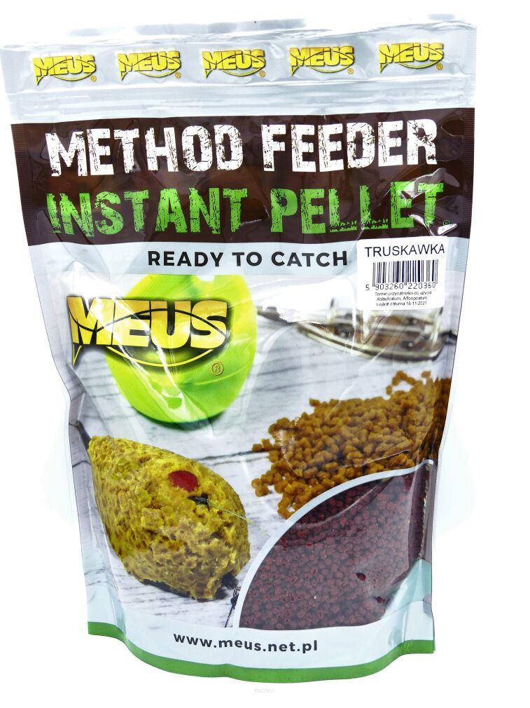 Gotowy Pellet Meus Instant Ready 0,7kg - Truskawka