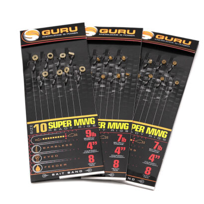 Przypony Guru SMWG Bait Bands 4" 10 0.22mm