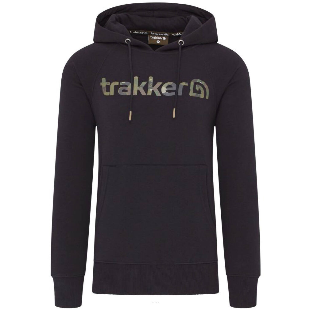 Bluza Trakker CR Logo Hoody Black Camo - Medium