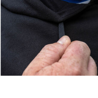 Bluza Preston Black French Terry Hoodie - S - 5