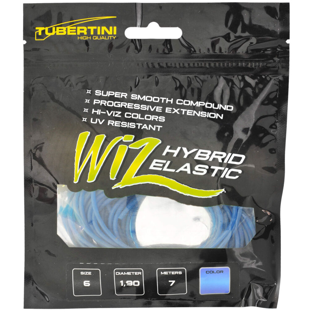 Guma Do Tyczki Tubertini Wiz Hybrid Elastic 1,90mm Fluo Niebieska 7m