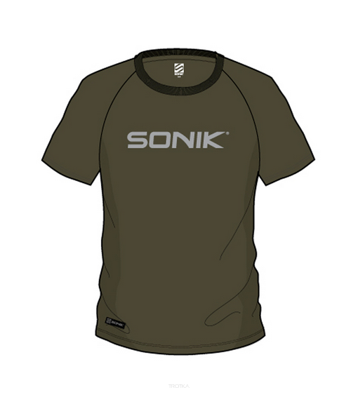 Koszulka, T-shirt Sonik Raglan Tee Green - XL