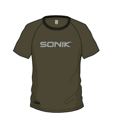 Koszulka, T-shirt Sonik Raglan Tee Green - XL