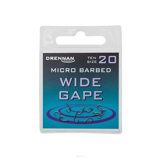 Haczyki Drennan - Wide Gape #12