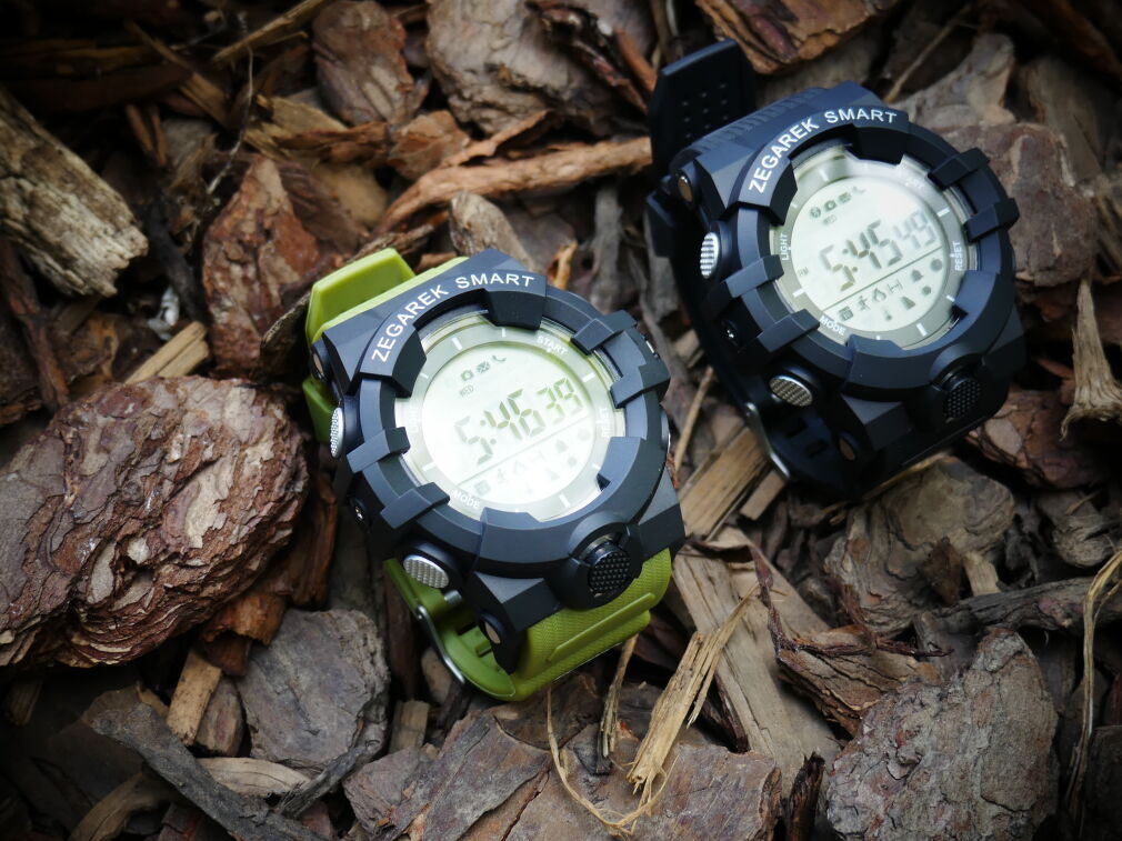 Zegarek wędkarski, smartwatch Q-touch QB-83 - czarny