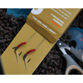 Przypony One More Cast Surrender All-In-1 Rigs Blend Leadcore Solid Bag Rig Horseshoe Barbless - 4 - 2