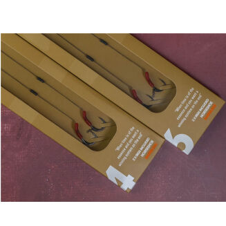 Przypony One More Cast Surrender All-In-1 Rigs Blend Leadcore Solid Bag Rig Horseshoe Barbless - 4 - 2