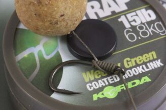 Plecionka Korda Soft N-Trap Weedy Green Coated 30lb 20m - 5
