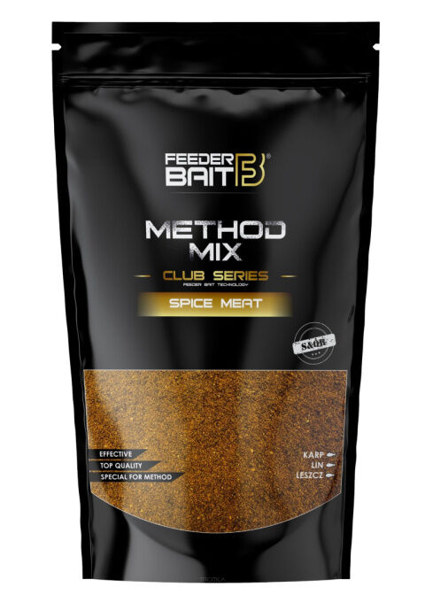 Zanęta Feeder Bait  Method Mix Club - Spice Meat