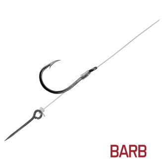 Gotowy Przypon Delphin Sting Z Zadziorem - 12cm / 0,22mm / BARB #6 / Sting 7mm - 2