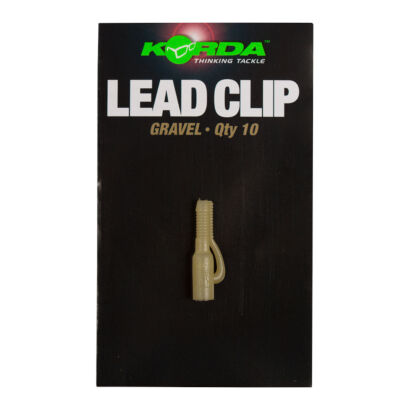 Klipsy Do Ciężarków Korda Lead Clips - Gravel