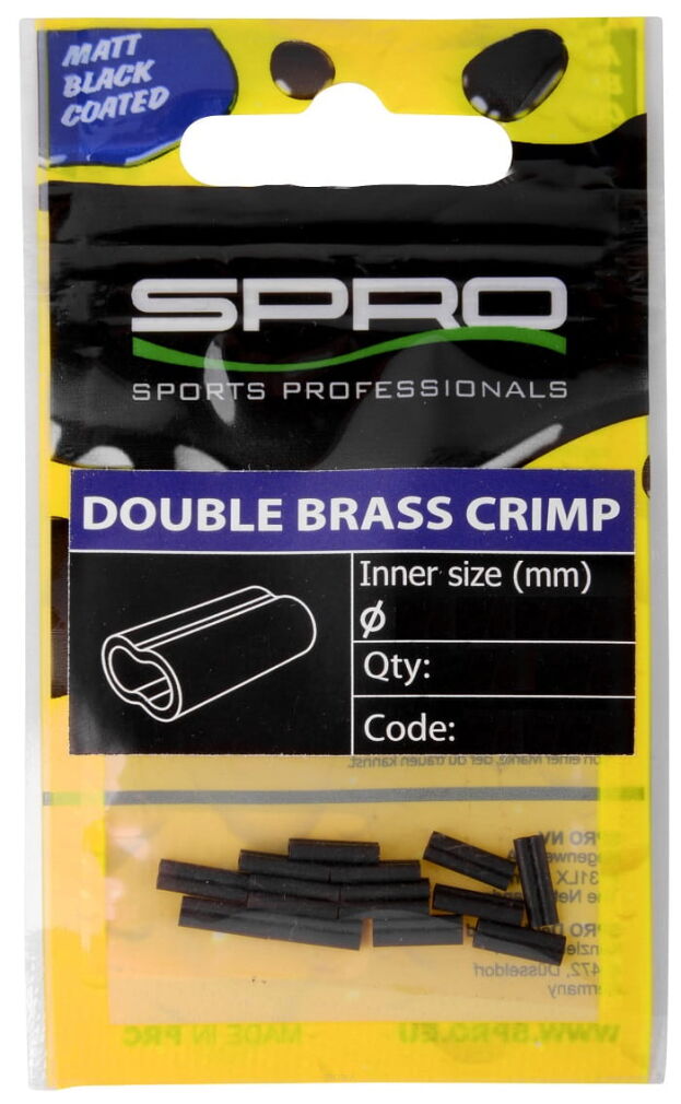 Spro Tulejki Zaciskowe Double Brass Crimp 1,0mm 17szt.