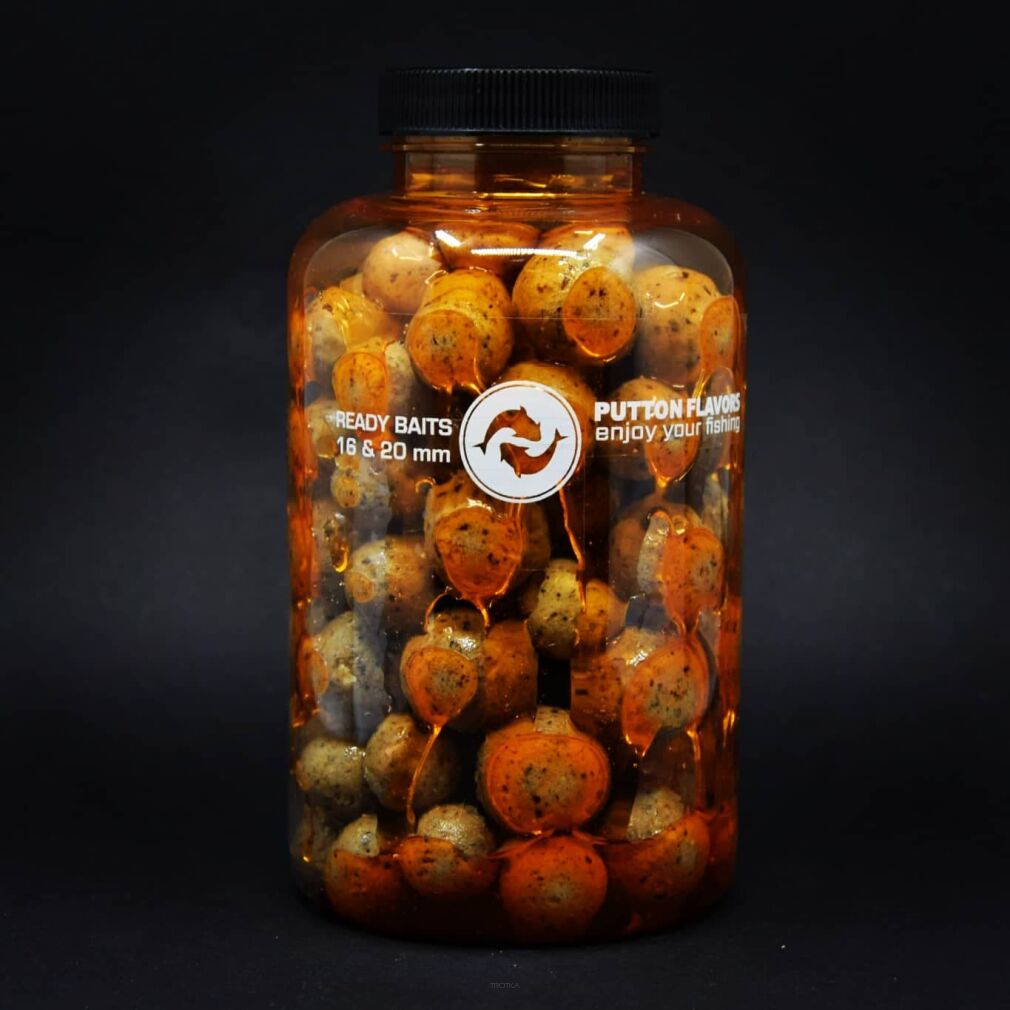 Kulki w zalewie Putton Flavors 16x20mm Orzech Tygrysi 500ml