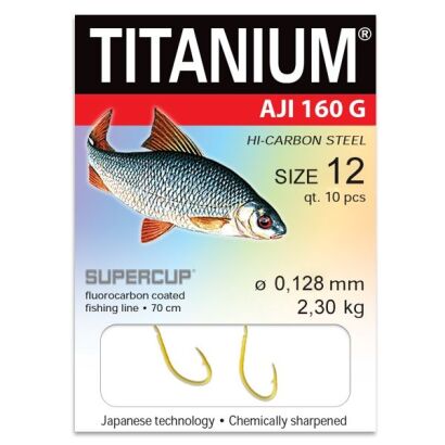 Haczyki Robinson Titanium - Aji 160G - roz. 12 