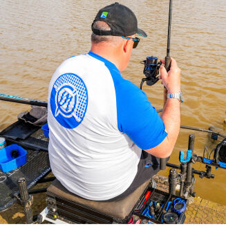 Koszulka Preston Lightweight White Raglan T-Shirt - XL - 5