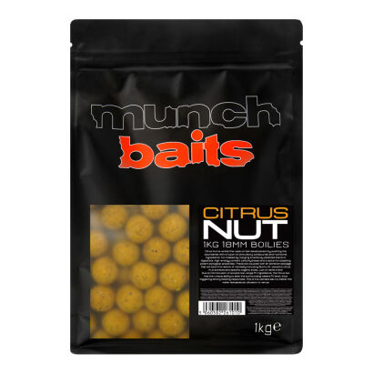 Kulki zanętowe Munch Baits 18mm - Citrus Nut 1kg