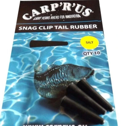 Nasadki Carp'R'Us Snag Clip Tail Rubbers Silt