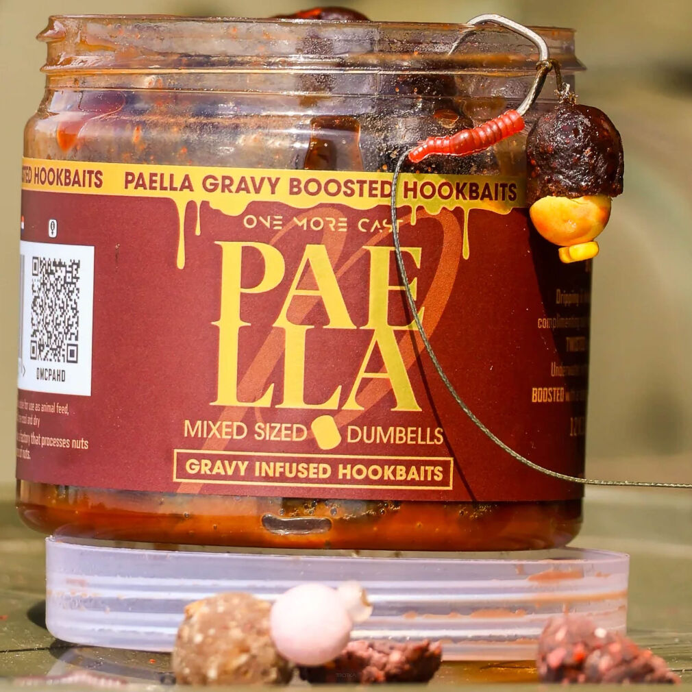 Kulki One More Cast Paella Gravy Infused Hookbaits 12x16mm & 14x18mm