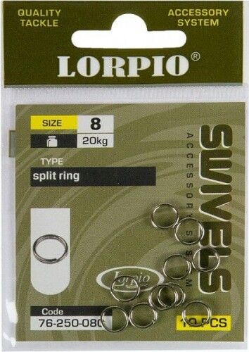 Kółko łącznikowe Lorpio - split ring - #8