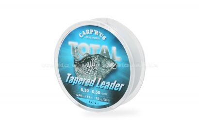Strzałówka Carp'R'Us - Total Tapered Leader 0.25mm-0.50mm 5x12m. CRU961001
