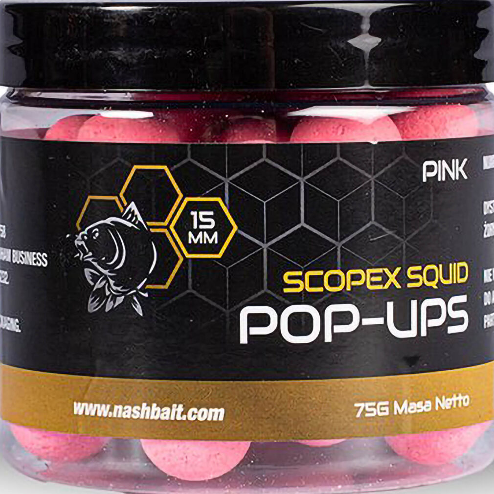 Kulki Nash Scopex Squid Pop Ups 20mm 75g Pink