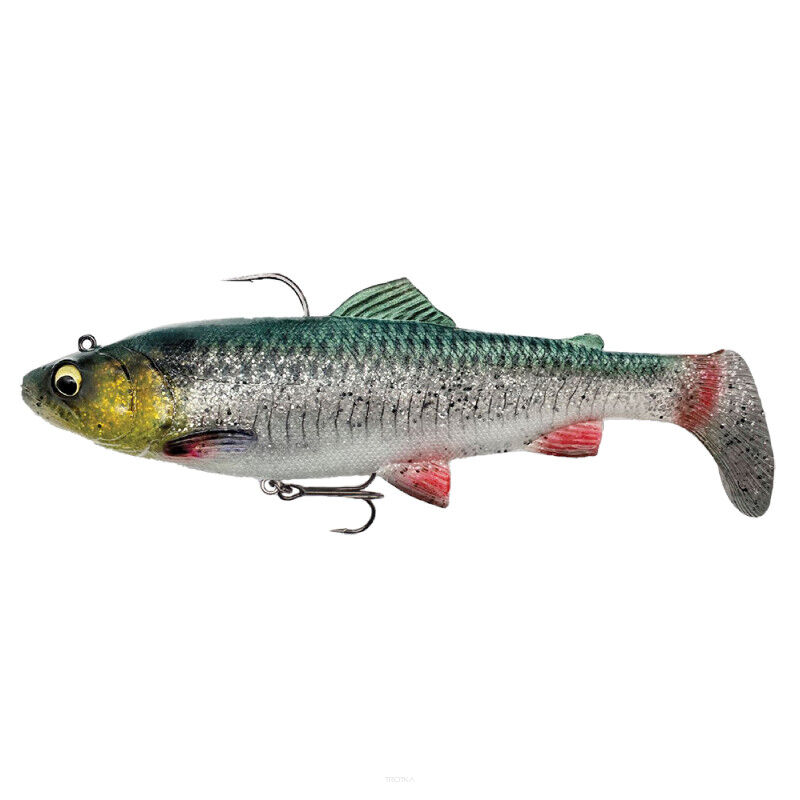 Savage Gear Przynęta 4D Trout Rattle Shad 20C.5cm 120g Green Silver