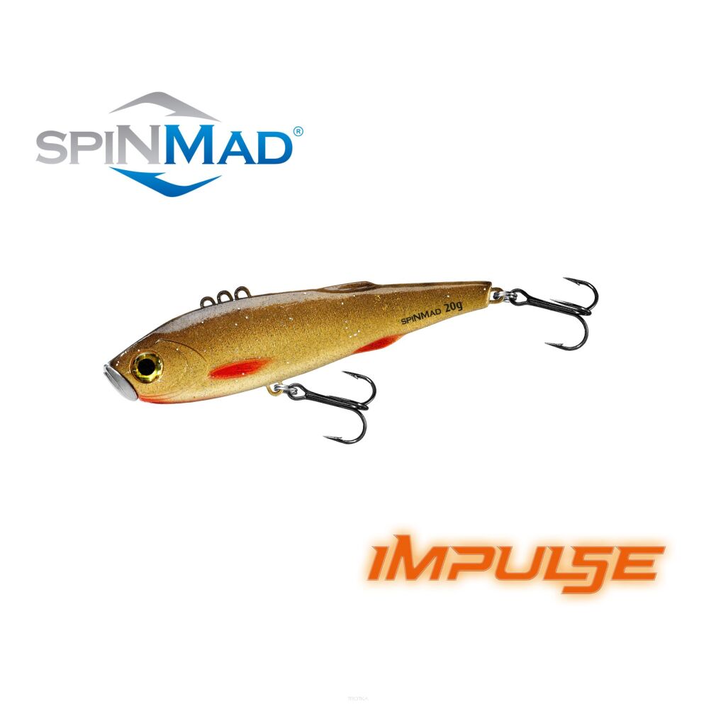 Cykada Spinmad Impulse 20g - Złoto-czerwony / 2702