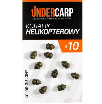 Koralik Helikopterowy - zielony