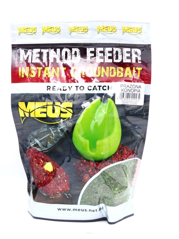 Gotowa Zanęta Meus do Metody 0,7kg - Konopia Prażona