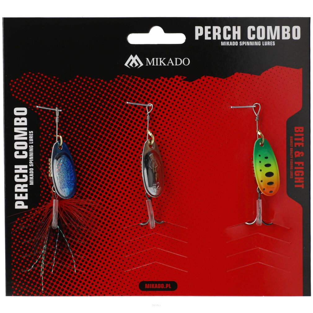 Zestaw Błystek Mikado Perch