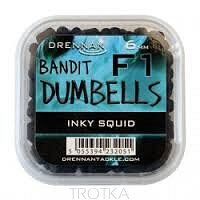 Dumbells Drennan F1 6mm - Inky Squid