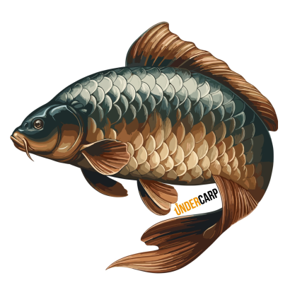 Naklejka Karp Ryba