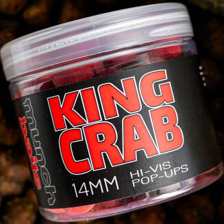 Kulki Munch Baits Pop Ups King Crab Hi-Vis 14mm - 3