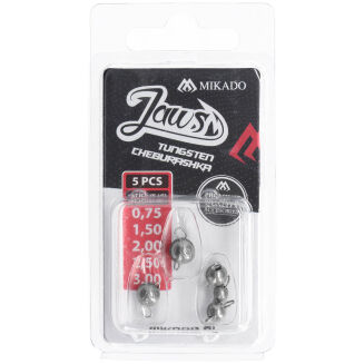 Zestaw Cheburashka Wolframowa Mikado Jaws (0.75g/1.5g/2g/2.5g/3g) - 4