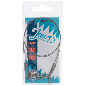Przypon Tytanowy Mikado Jaws Super Strong 35cm/23kg - Op.2szt - 3