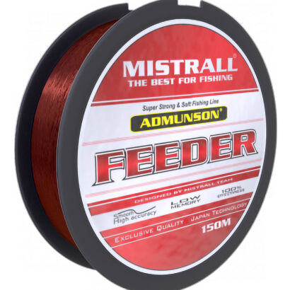 Żyłka Mistrall Admunson Feeder Red 0,18mm 150m