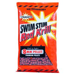 Pellet Dynamite Baits Swim Stim Red Krill 8mm 900g