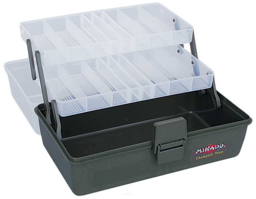 Pudełko Mikado UABM-305A zielone - 36x20x20cm