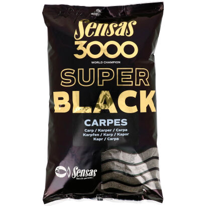 Zanęta Sensas 3000 Super Black Carpe 1kg