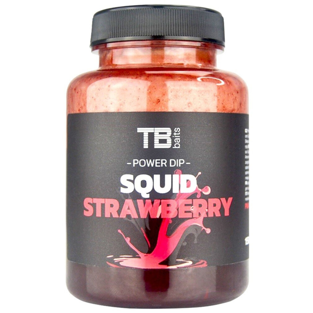 Dip TB Baits Power GLM Squid Strawberry 150ml