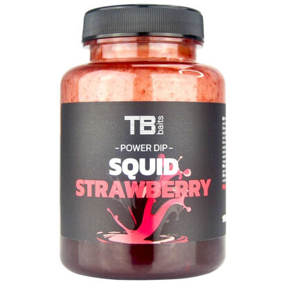 Dip TB Baits Power GLM Squid Strawberry 150ml