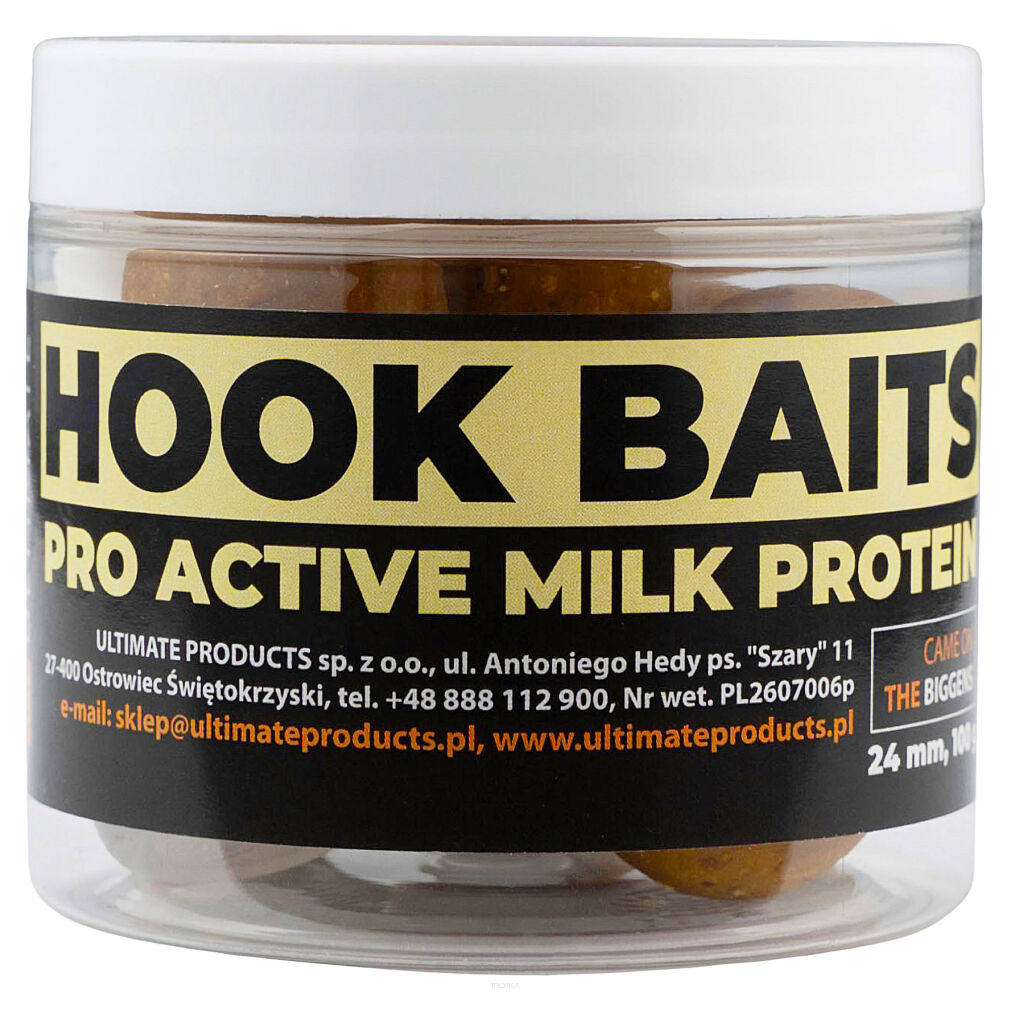 Kulki Ultimate Product Hookbaits Pro Active Milk Protein 24mm