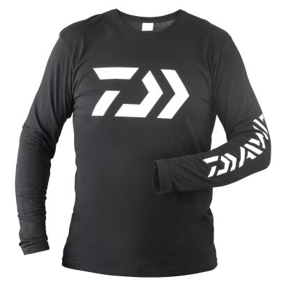 Bluza z długiem rękawem (Long sleeve) Daiwa D-VEC LS Shirt Black rozmiar XL