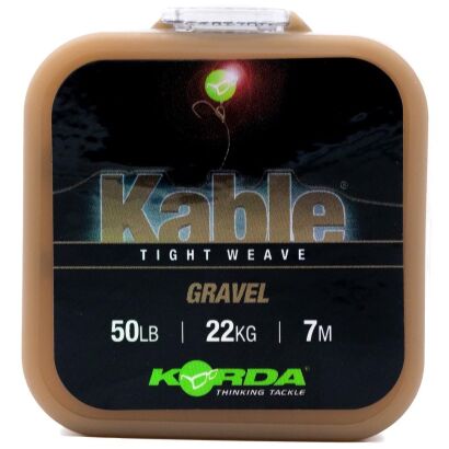 Leadcore Korda Kable Tight Weave Gravel 7m 50lb