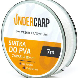 Zapasowa Siatka PVA Under Carp 15mm 7m - 4