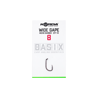 Haczyki Korda Basix Wide Gape Micro Barbed - 8 - 2
