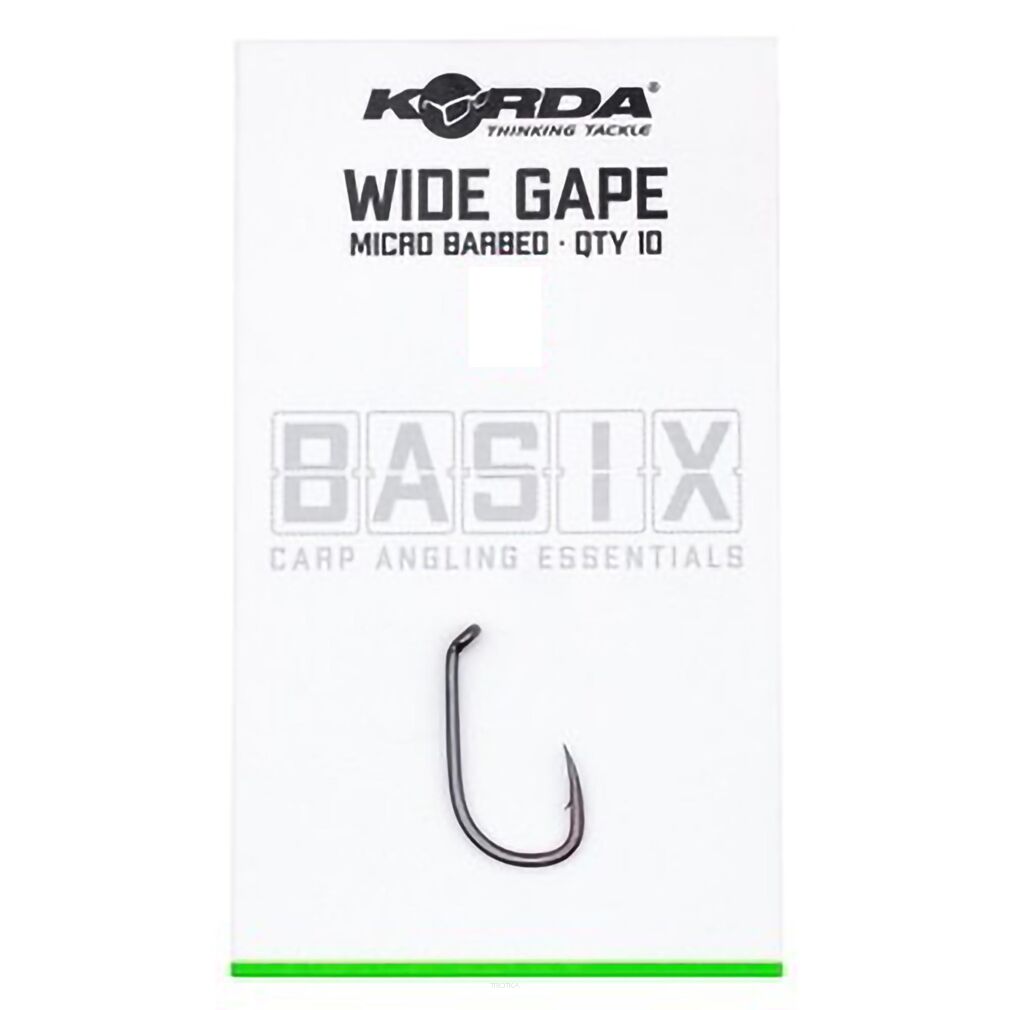 Haczyki Korda Basix Wide Gape Micro Barbed - 8